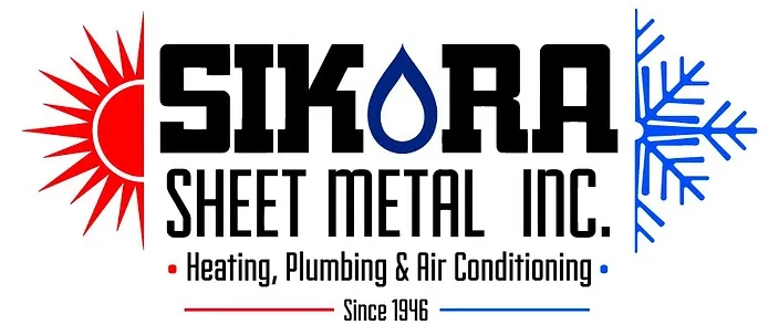 Sikora Sheet Metal Inc. Heating, Plumbing & Air Conditioning Logo