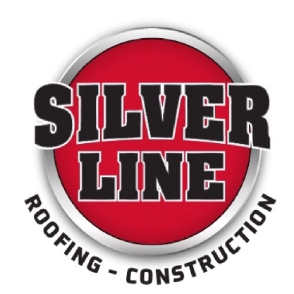 Silver Line Roofing-Construction Logo