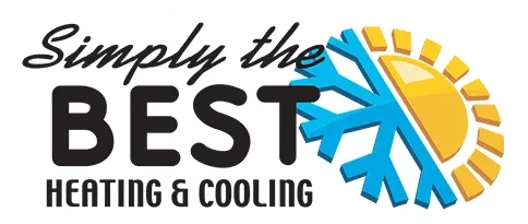 Simply The Best Heating And Cooling Logo
