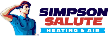 Simpson Salute Heating and Air Logo