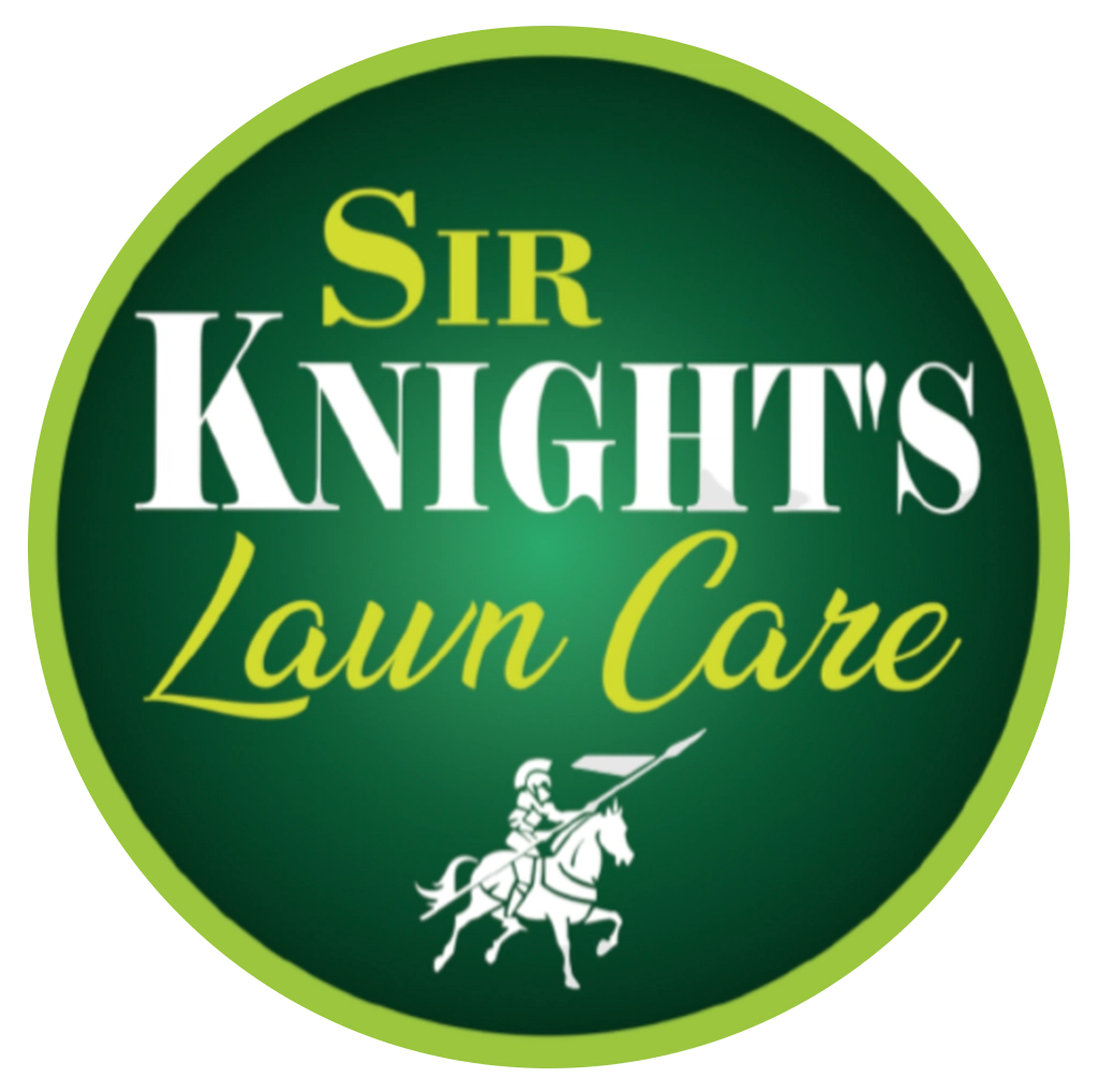 Sir Knight's Lawn Care Logo