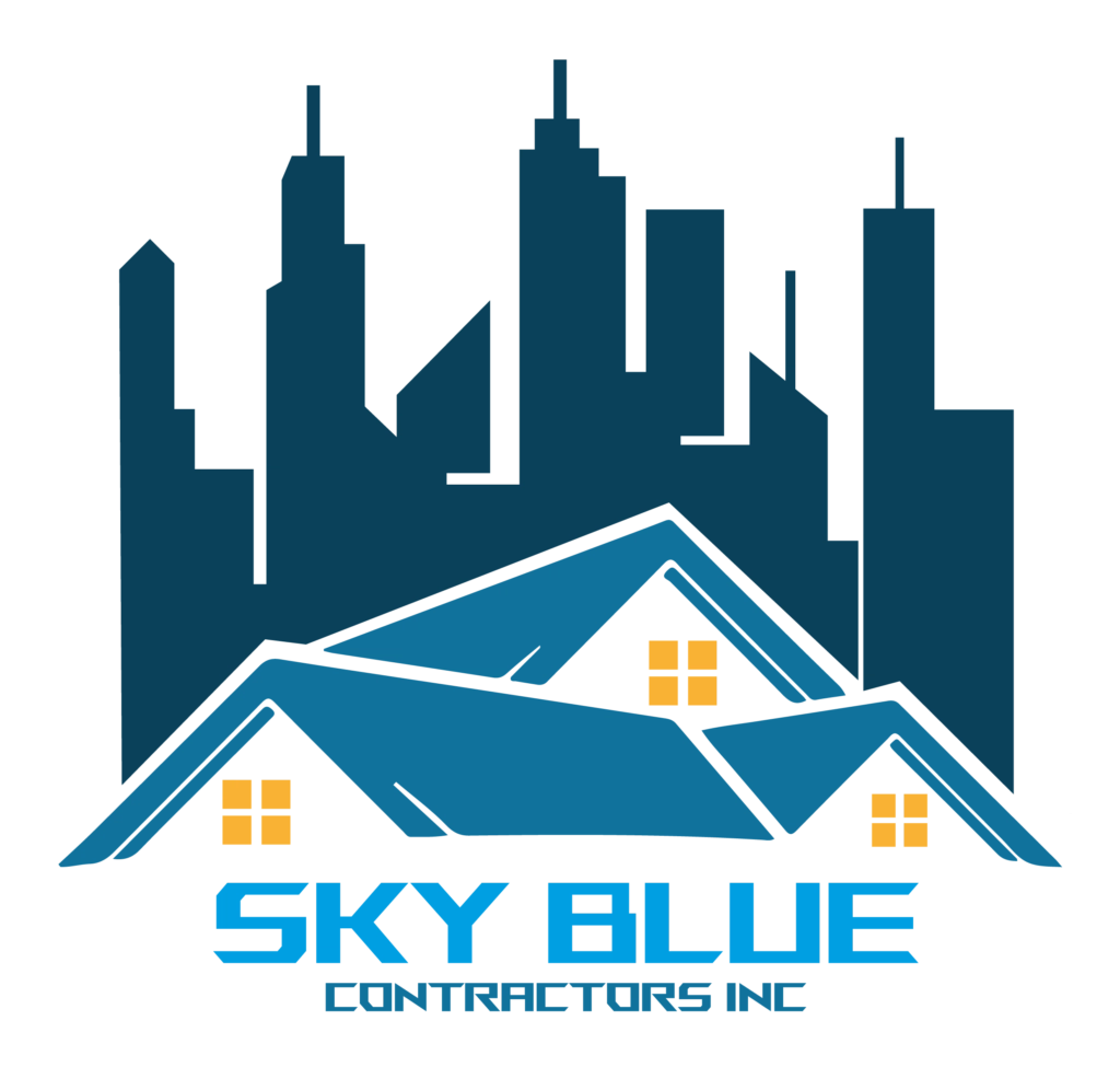 sky blue contractors inc Logo