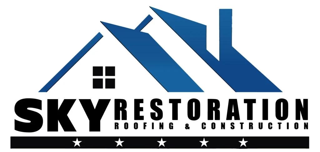 Sky Restoration Roofing & construction Logo