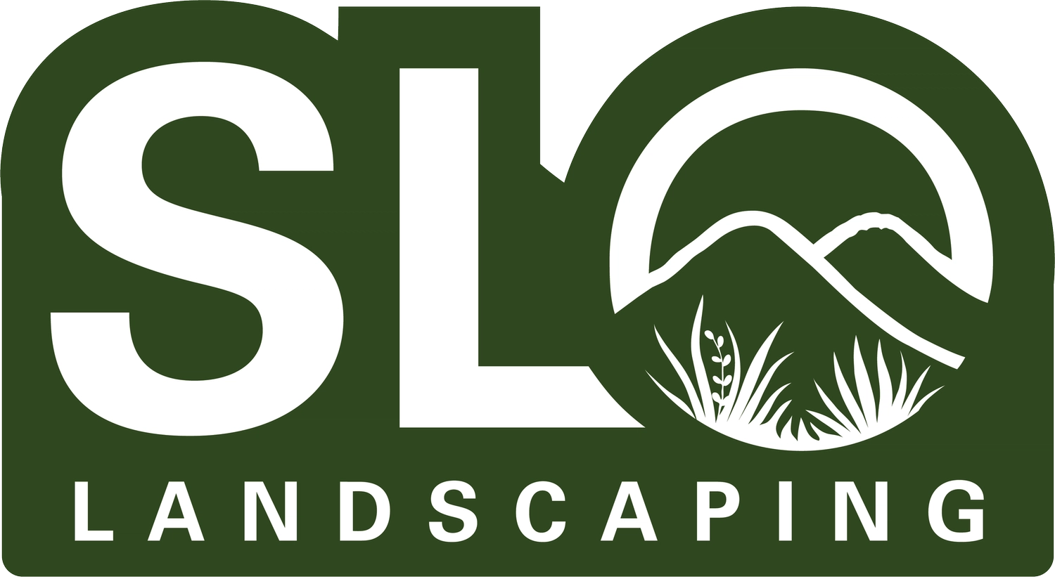 SLO Landscaping Logo