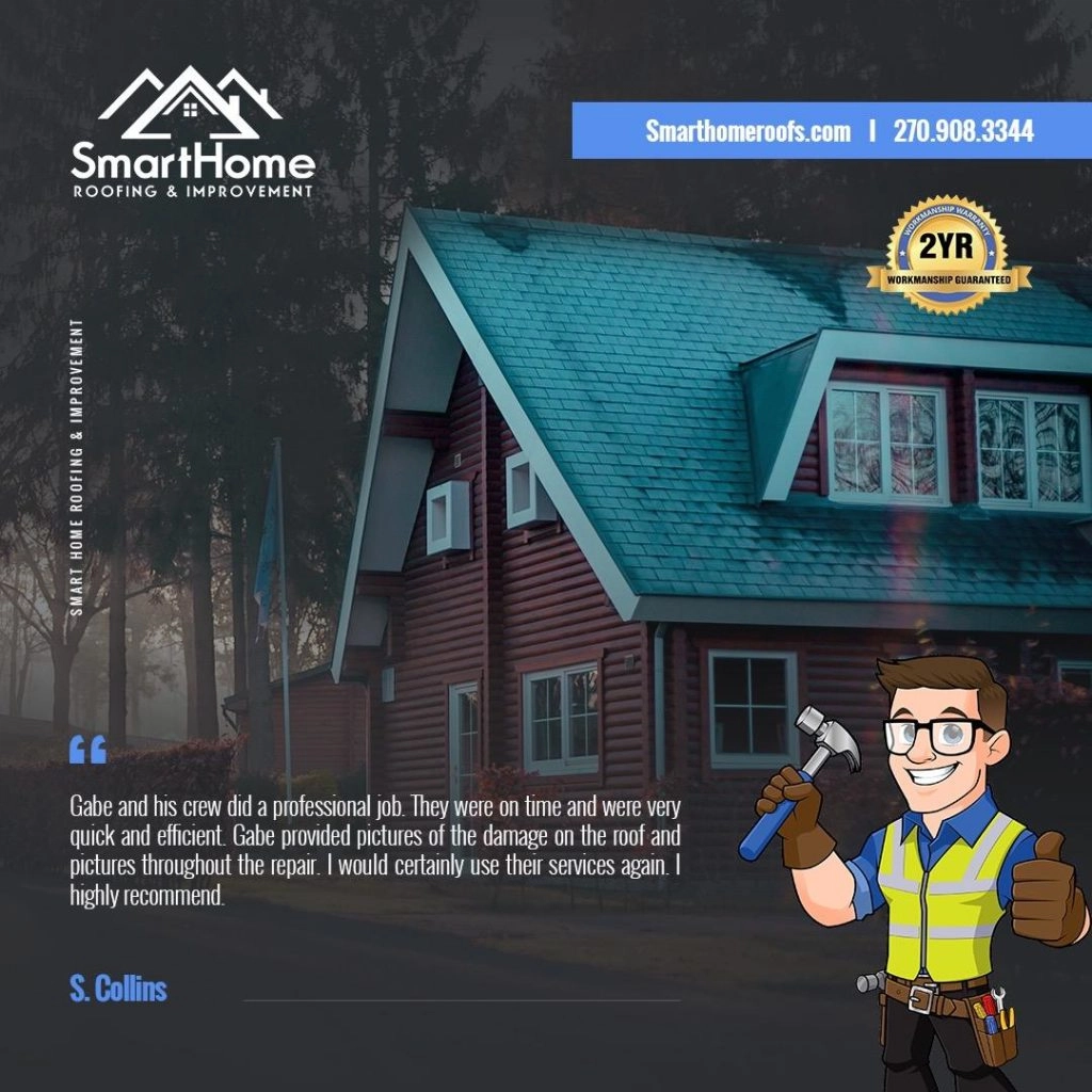 SmartHome Roofing & Improvement Logo
