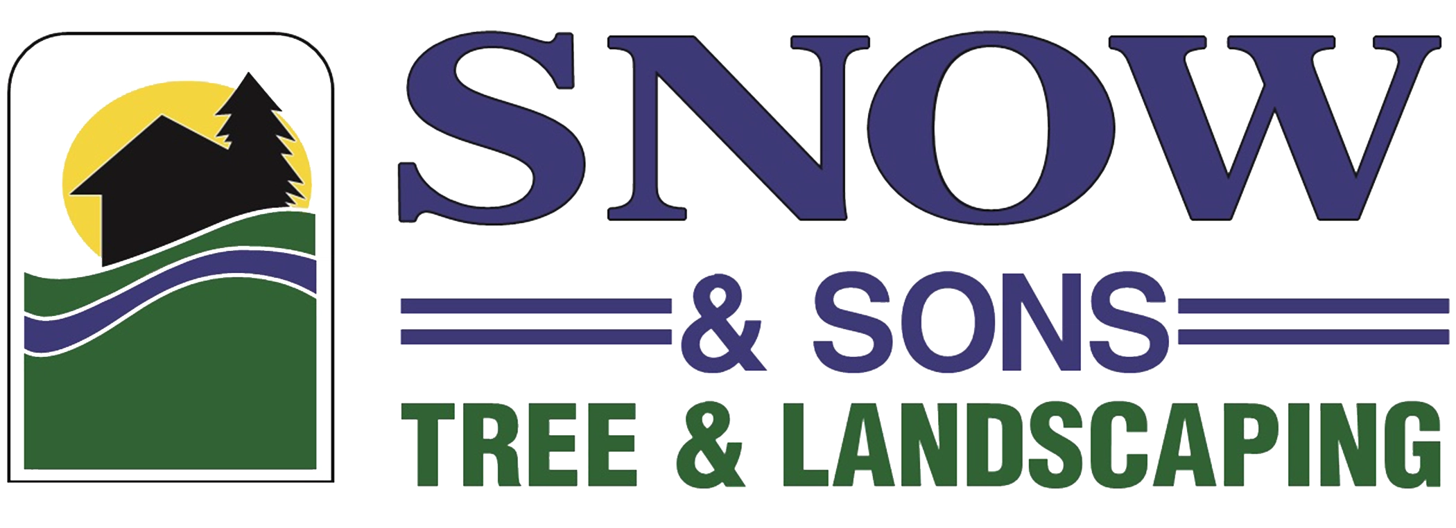 Snow & Sons Landscaping Logo