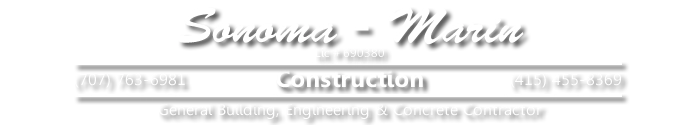 Sonoma - Marin Construction Logo