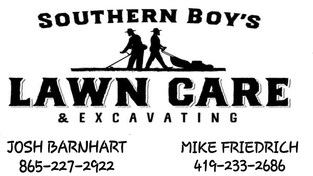 Southern Boys Lawn Care & Excavating Logo