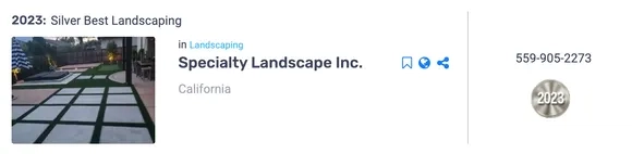 Specialty Landscape Inc. Logo