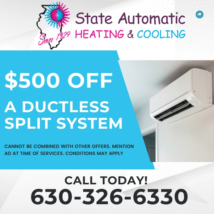 State Automatic Heating and Cooling Logo