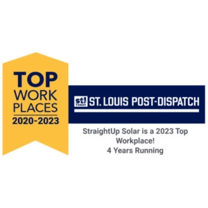 StraightUp Solar of St. Louis Logo