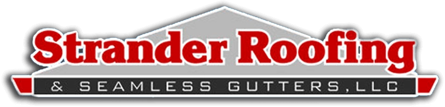 Strander Roofing & Seamless Gutters Logo