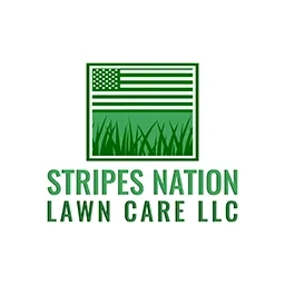 Stripes Nation Lawn Care LLC. Logo