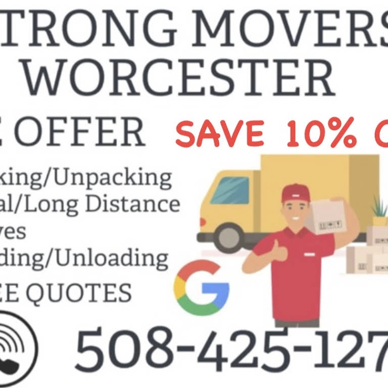 Strong Movers Worcester Logo