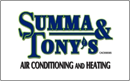 Summa & Tony's Air Conditioning and Heating Logo