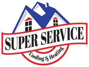 Super Service Cooling & Heating Logo