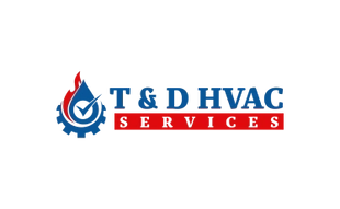 T and D HVAC Services Logo
