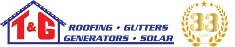 T & G Roofing and Solar Company Inc. Logo