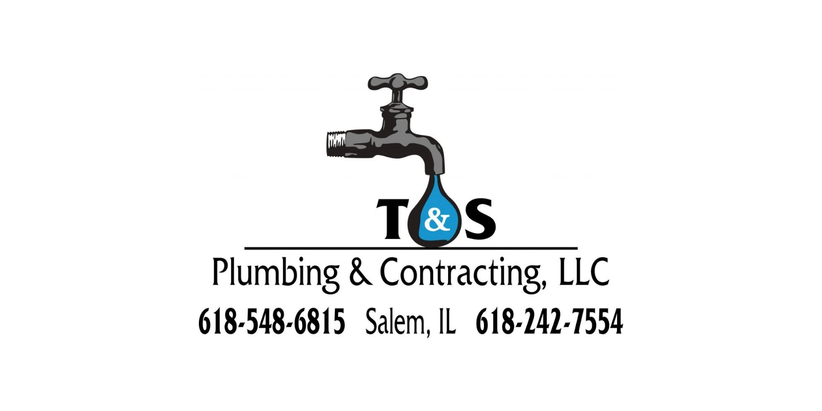 T & S Plumbing Logo