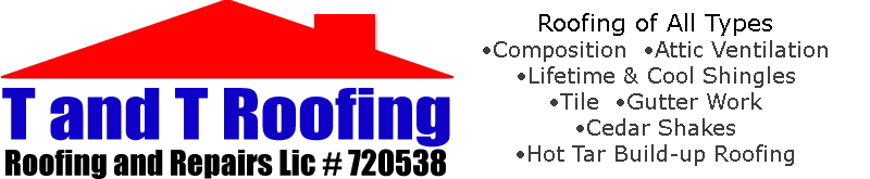 T and T Roofing Logo