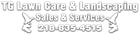 T G Lawn Care & Landscape Sales & Services Logo