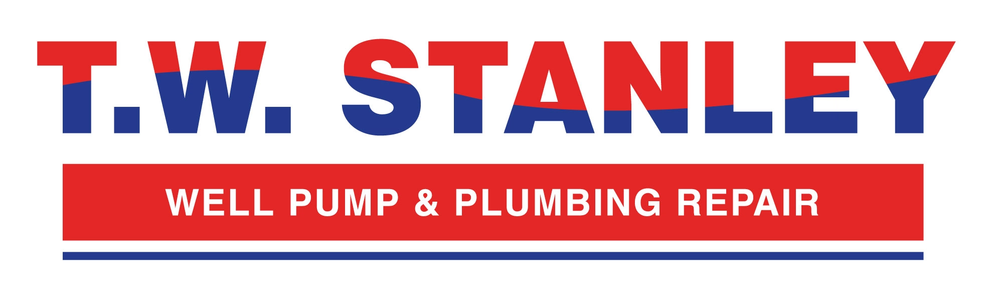 T. W. Stanley & Son Well Pump & Plumbing Repair Logo