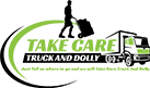 Take Care Truck And Dolly Moving Logo