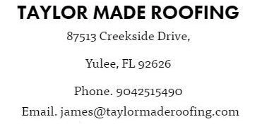 TaylorMade Roofing Logo