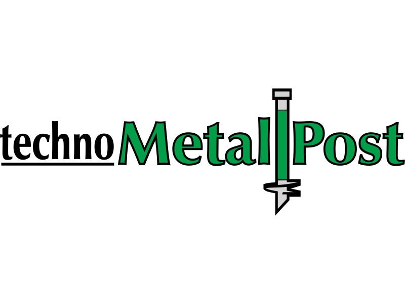 Techno Metal Post Logo