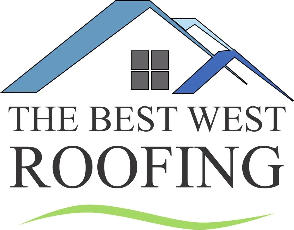 The Best West Roofing Logo