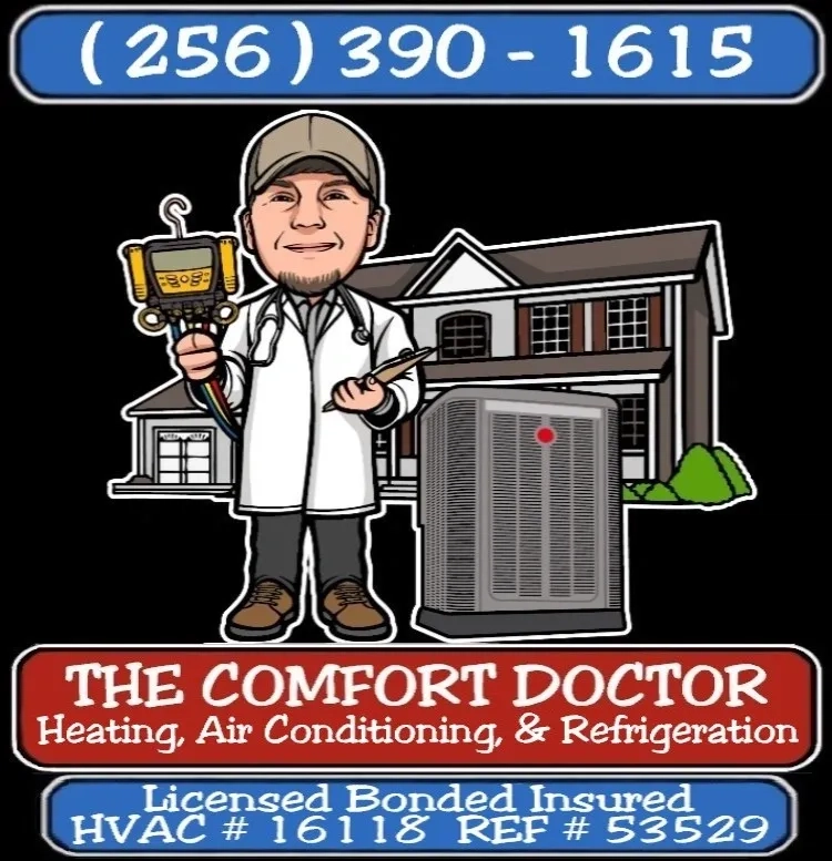 The Comfort Doctor Heating, Air Conditioning, & Refrigeration Logo