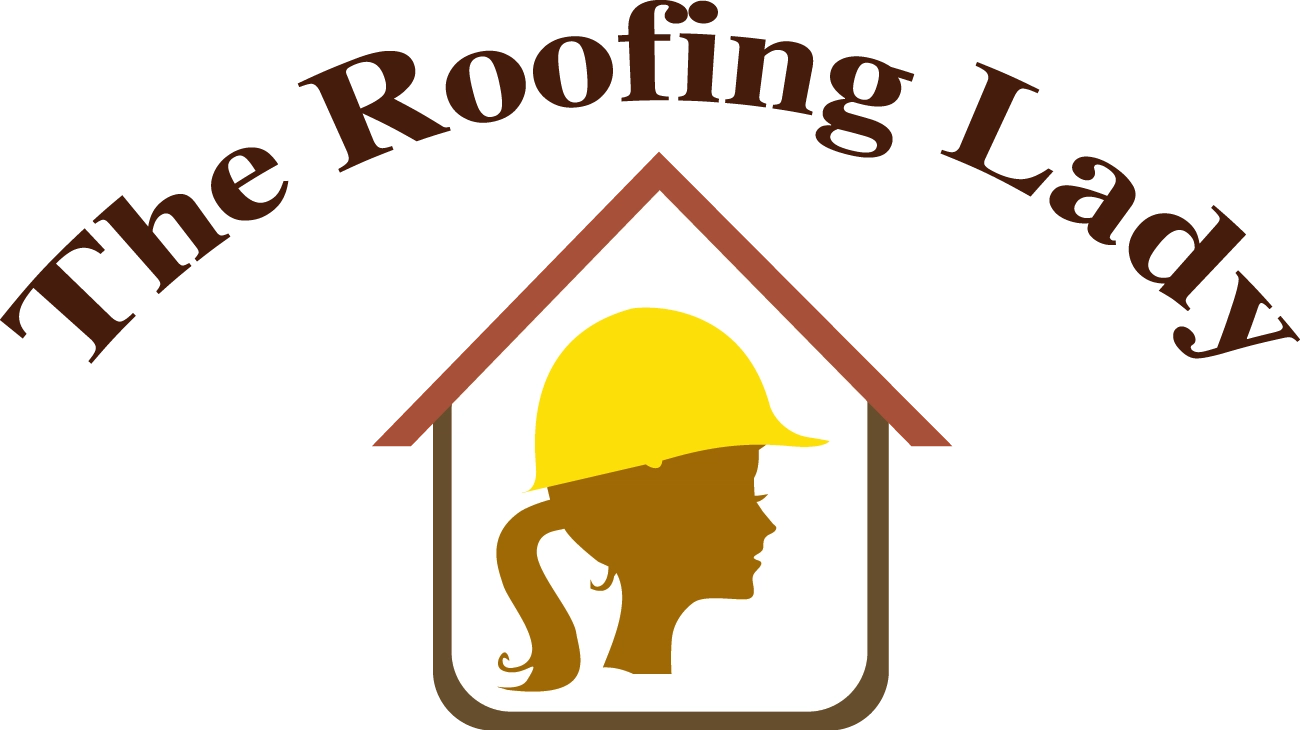 The Roofing Lady Logo