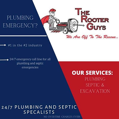 The Rooter Guys Plumbing Logo