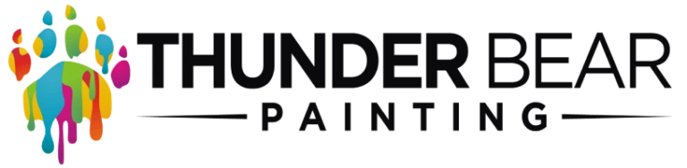 Thunder Bear Painting Logo