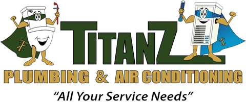 Titanz Plumbing & Air Conditioning Logo