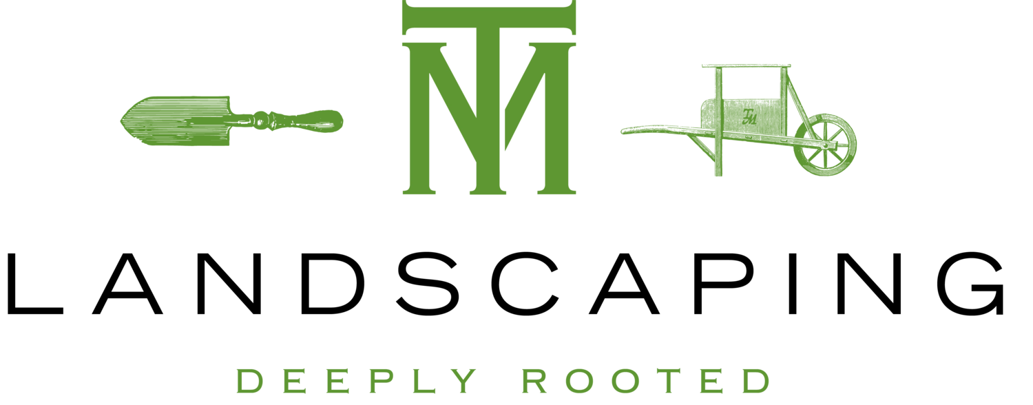 TM Landscaping - Garage Logo