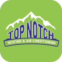 Top Notch Heating and Air Conditioning Logo