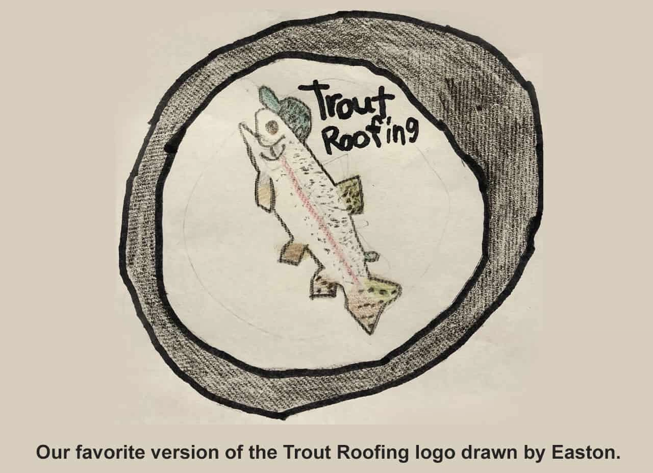 Trout Roofing Logo