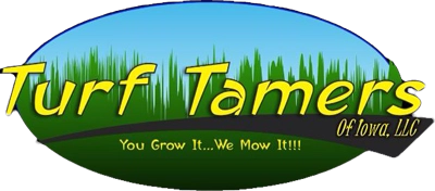 Turf Tamers of Iowa. LLC Logo