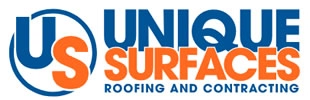 Unique Surfaces Roofing and Contracting Logo