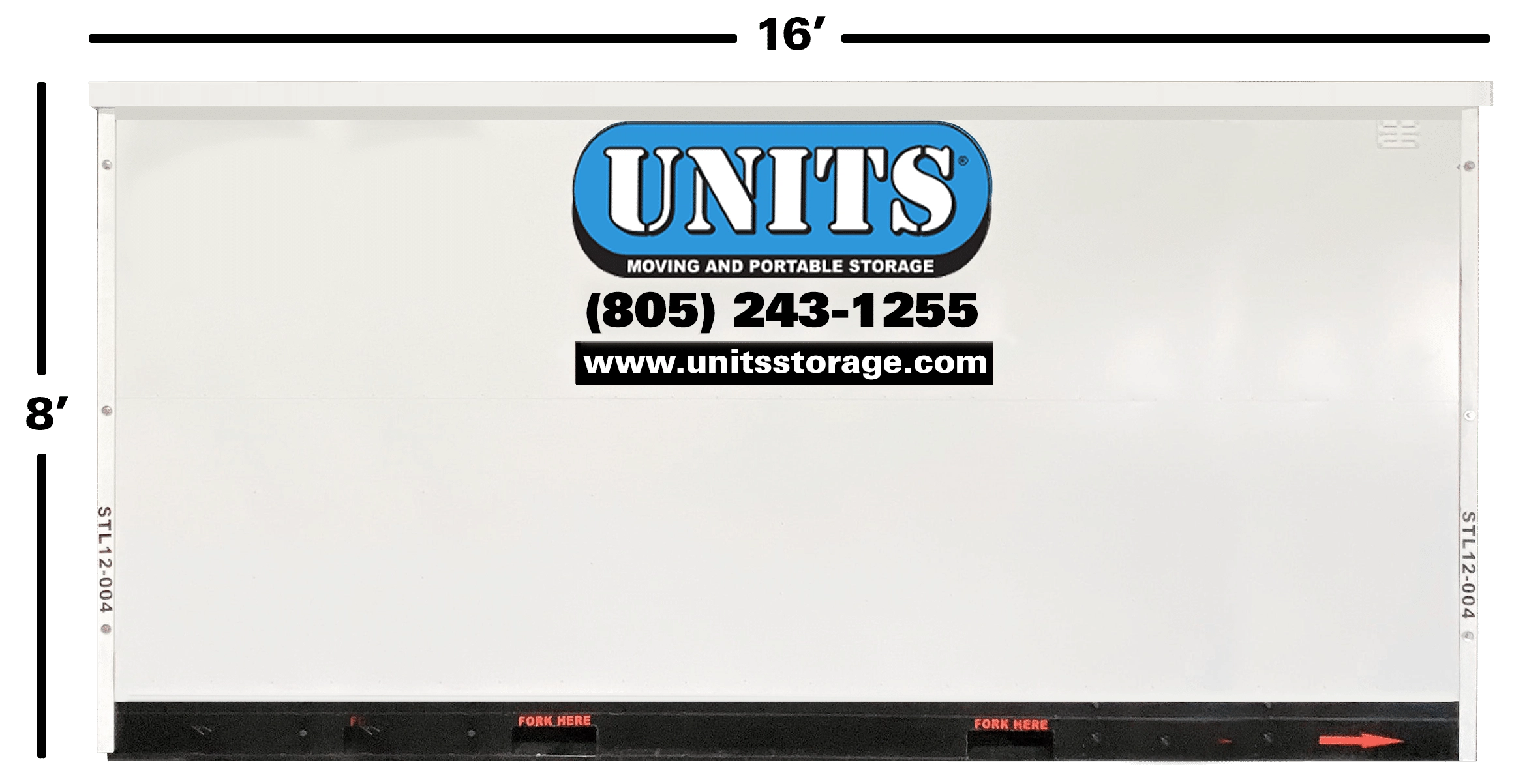 UNITS Moving and Portable Storage of Orange County Logo