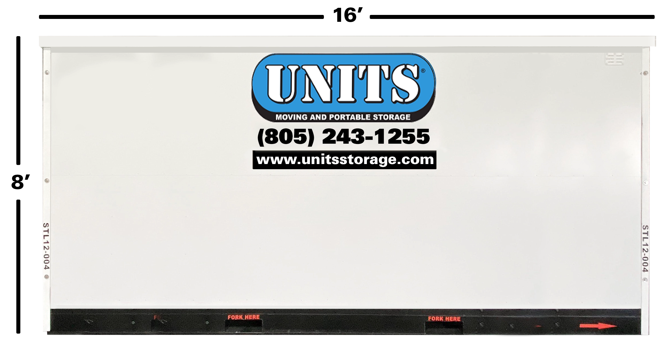 UNITS Moving and Portable Storage of Wilmington Logo