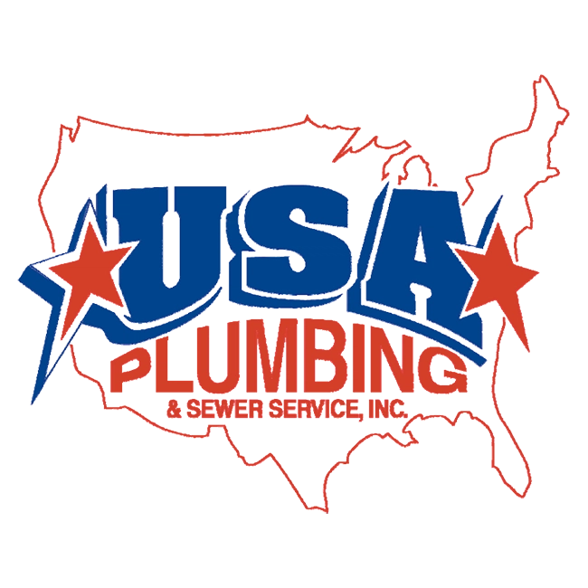 USA Plumbing & Sewer Service Logo