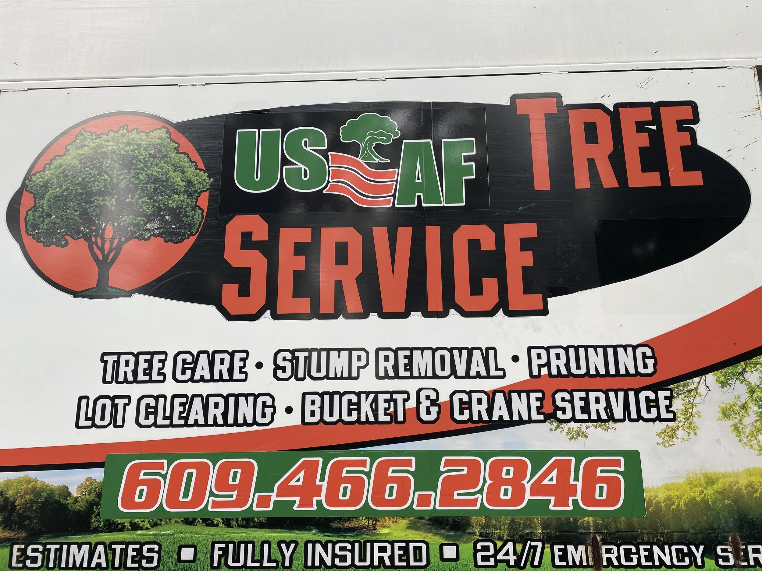 USAF Tree Service Logo
