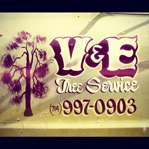 V & E Tree Service Logo