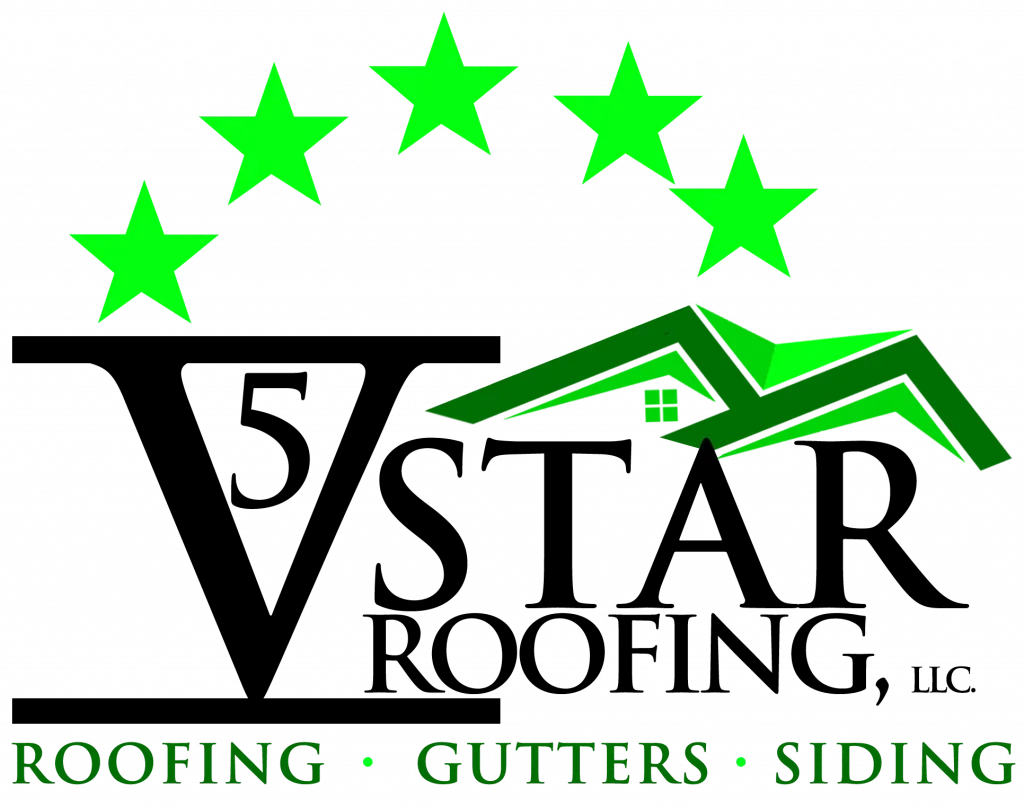 V (Five) Star Roofing, LLC Logo