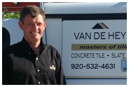 Van De Hey Refined Roofing, LLC. Logo