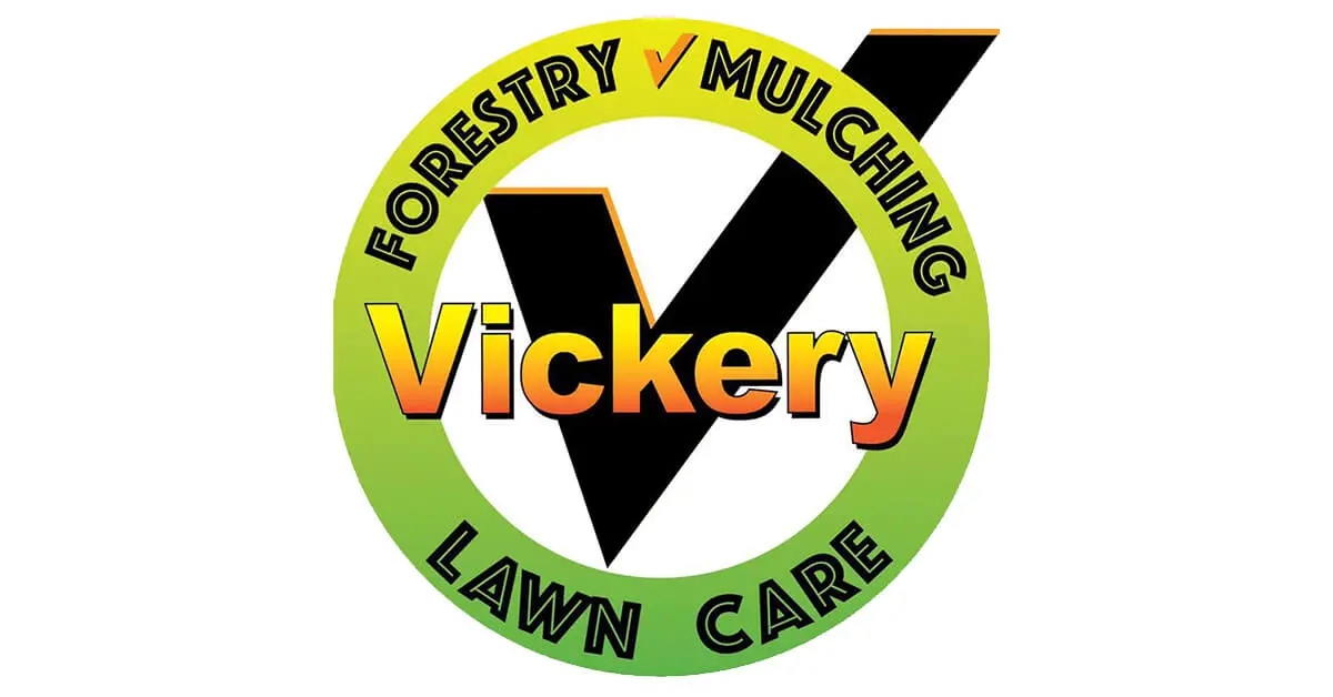 Vickery Lawn Service, Land Clearing, and Stump Grinding Logo
