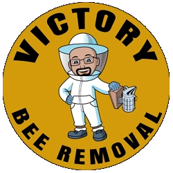 Victory Bee Removal Logo