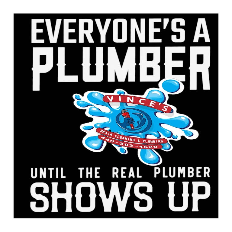 Vince's Drain Cleaning & Plumbing Logo